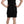 John Richmond Elegant Black Sheath Silk Dress