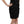 John Richmond Elegant Black Sheath Silk Dress