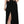 John Richmond Black Crystal Leather Gown Flare -mekko