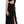 John Richmond Black Crystal Leather Gown Flare -mekko