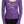 Exte Elegant Purple Crystal Embellished Long Sleeve Top