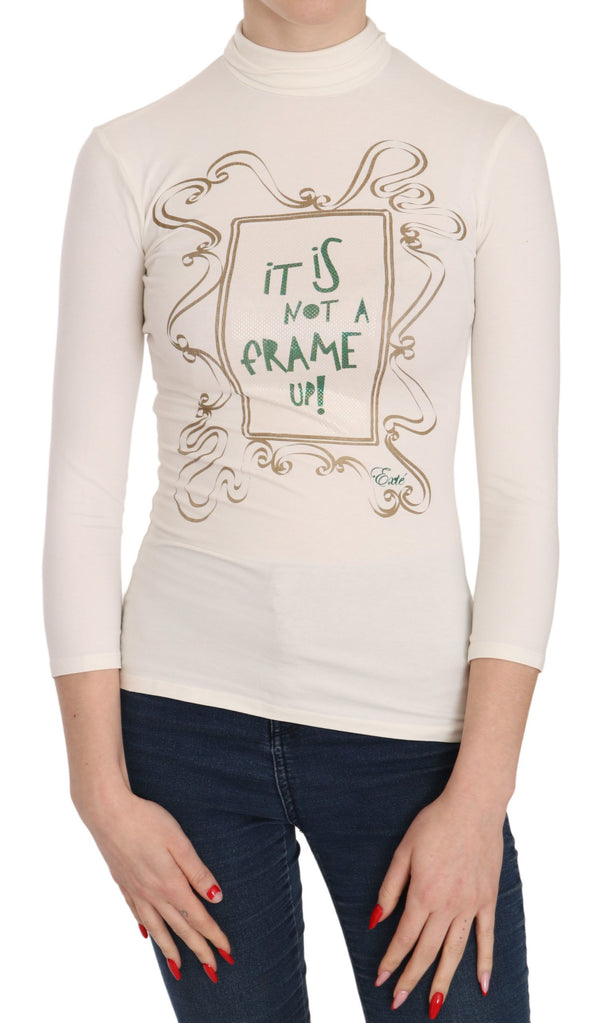 Exte Crew Neck It Is Not A Frame Up! Printtipusero