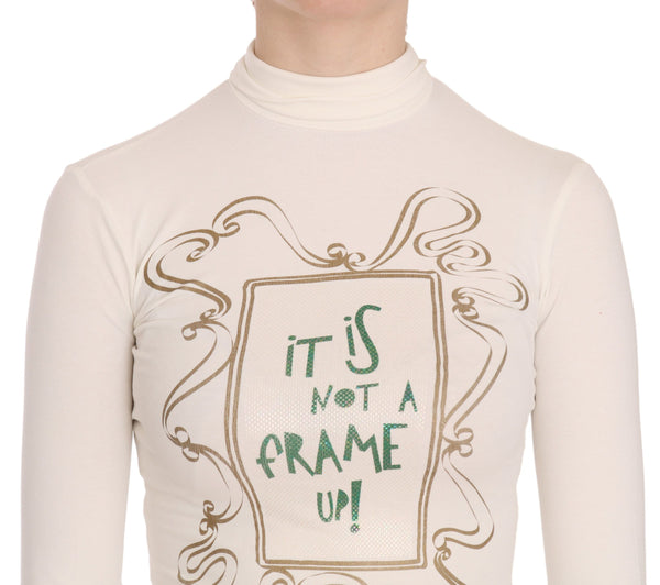 Exte Crew Neck It Is Not A Frame Up! Printtipusero