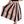 Dolce & Gabbana Multicolor Stripes A-linjainen laskostettu midi-mekko