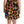 Dolce & Gabbana Chic Black Desserts Print Shift Mini Dress