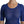 Dolce & Gabbana Elegant Blue Sheer Blouse