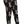 Dolce & Gabbana Black Puppy Dog Mid Waist Skinny Silk Pants