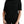 Dolce & Gabbana musta lyhythihainen rento Top Stretch -pusero