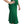 Dolce & Gabbana Enchanted Green Mermaid Midi Dress