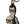 Dolce & Gabbana Elegant Tricolor Leather Keychain