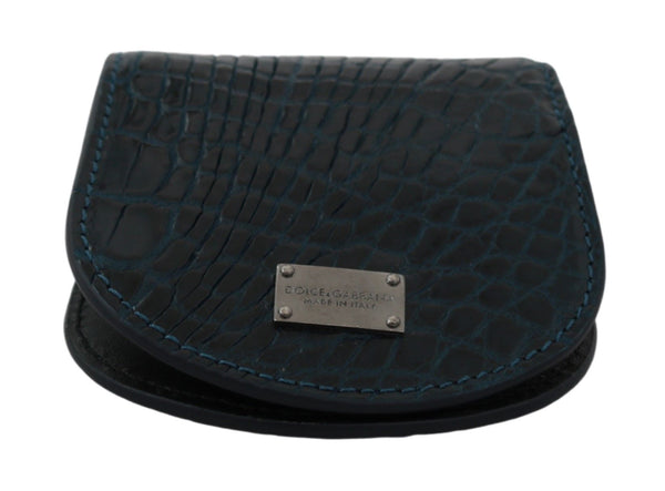 Dolce &amp; Gabbana Blue Exotic Skins kondomikotelon pidiketasku