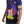 Dolce & Gabbana Purple Cotton Round Neck T-Shirt with Pig Motif