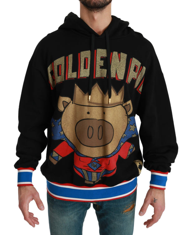 Dolce &amp; Gabbana Black Sweater Pig of the Year hupullinen