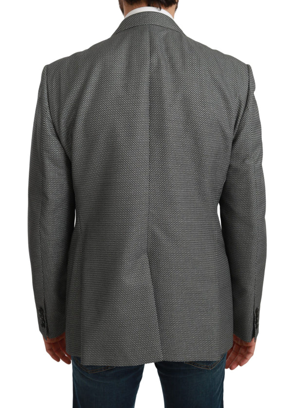 Dolce &amp; Gabbana Harmaa Slim Fit Form MARTINI Blazer