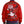 Dolce & Gabbana Vibrant Red Bomber Jacket with Multicolor Motif