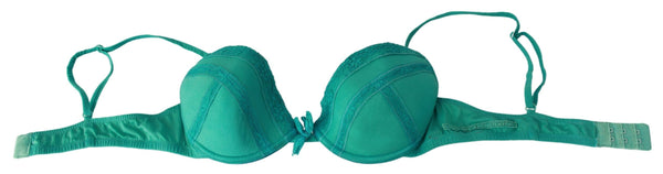 Ermanno Scervino Green Push Up -rintaliivit 100 % puuvillaa