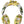 Dolce & Gabbana Glamorous Gold-Embellished Leather Headphones