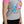 Moschino Chic Gray Crew Neck Cotton T-shirt with Pink Accents