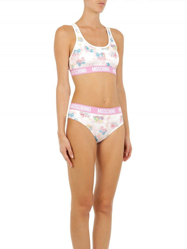 Moschino valkoinen kaksiosainen yöpuku My Little Pony Bikini