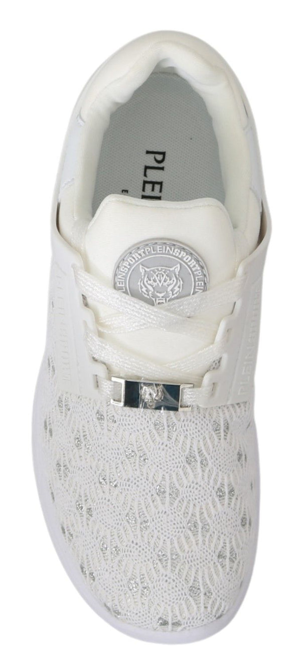 Philipp Plein White Polyester Casual Tennarit