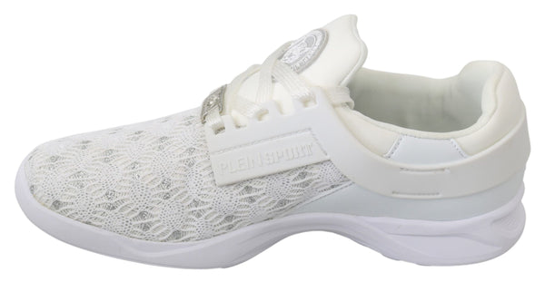 Philipp Plein White Polyester Casual Tennarit