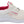 Philipp Plein Chic White Becky Sneakers with Pink Accents