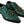 Dolce & Gabbana Emerald Leather Dress Shoes with Crystal Accents