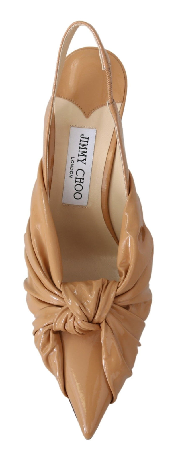 Jimmy Choo Caramel Brown nahka Annabell 85 pumput