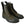 Dolce & Gabbana Chic Military Green Leather Ankle Boots