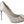 Dolce & Gabbana White Crystals Peep Toe Heels Satin Pumps -kengät