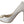 Dolce & Gabbana White Crystals Peep Toe Heels Satin Pumps -kengät