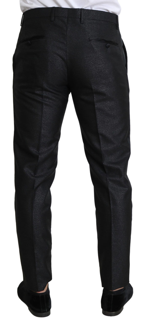 Dolce &amp; Gabbana Black Metallic Skinny Housumekko