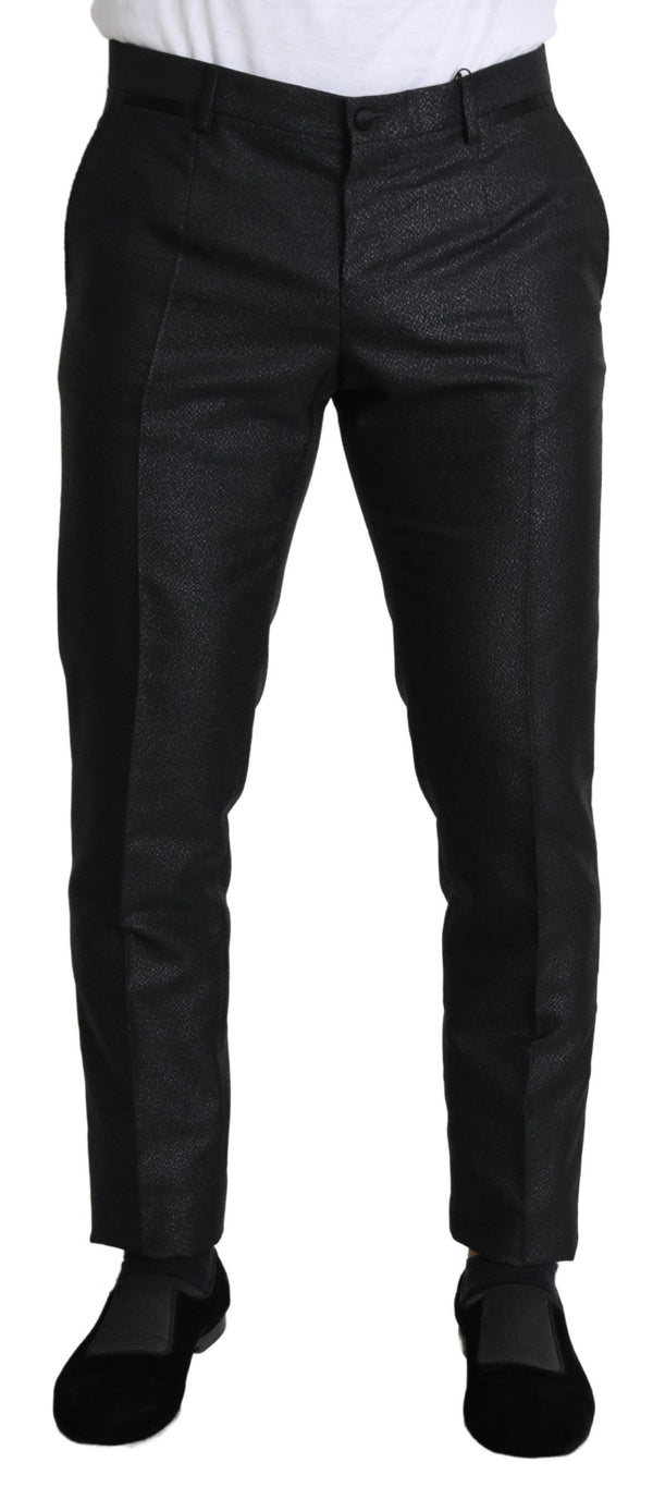 Dolce &amp; Gabbana Black Metallic Skinny Housumekko