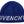 Givenchy Chic Unisex Cobalt Wool Beanie with Logo Detail