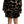 Dolce & Gabbana Black Giraffe Print Shift -minimekko