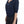 Exte Elegant Deep V-Neck Sweater in Blue