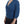 Exte Elegant Deep V-Neck Sweater in Blue