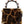 Dolce & Gabbana Elegant Giraffe Pattern Welcome Bag with Gold Accents