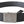 Exte Elegant Black Canvas Waist Belt with Silver Buckle