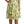 Dolce & Gabbana Elegant Yellow Floral A-Line Sleeveless Dress