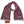 Missoni Chic Maroon Cashmere Scarf with Logo Embroidery