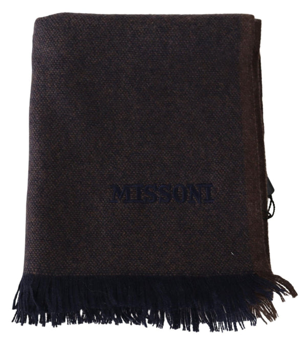 Missoni Brown 100% Cashmere Unisex-huivi