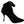 Dolce & Gabbana Elegant Black Ankle Heel Boots with Leather Sole