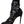 Dolce & Gabbana Black Lace Taormina High Heel Boots -kengät