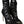 Dolce & Gabbana Black Lace Taormina High Heel Boots -kengät