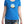 Moschino Chic Blue Cotton Tee with Iconic Print