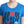 Moschino Chic Alphabet Cotton Tee in Blue