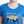 Moschino Blue Cotton Come Play 4 Us Print T-paita