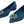 Dolce & Gabbana Blue Suede Crystals Loafers Flats Kengät