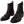 Dolce & Gabbana Elegant Black Ankle Wingtip Oxford Boots